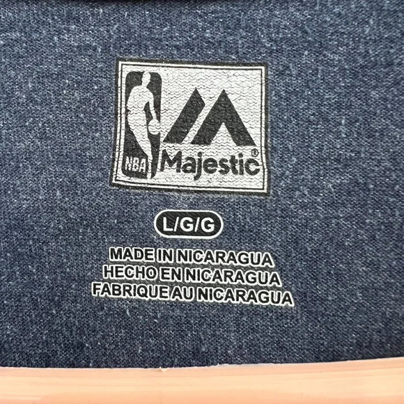 Men's Paul George #13 Indiana Pacers Majestic NBA Short Sleeve T-Shirt. Size L - Picture 3 of 4